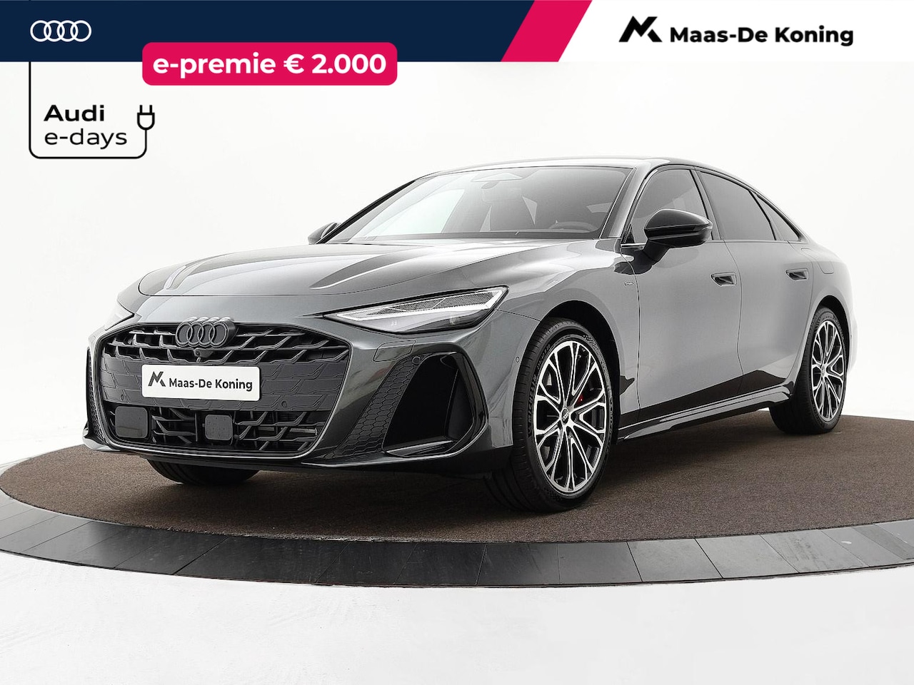 Audi A6 Limousine - 2.0 e-hybrid quattro S Edition 299 PK · Elektrisch verstelbare stoelen · Tech plus · 20" L - AutoWereld.nl