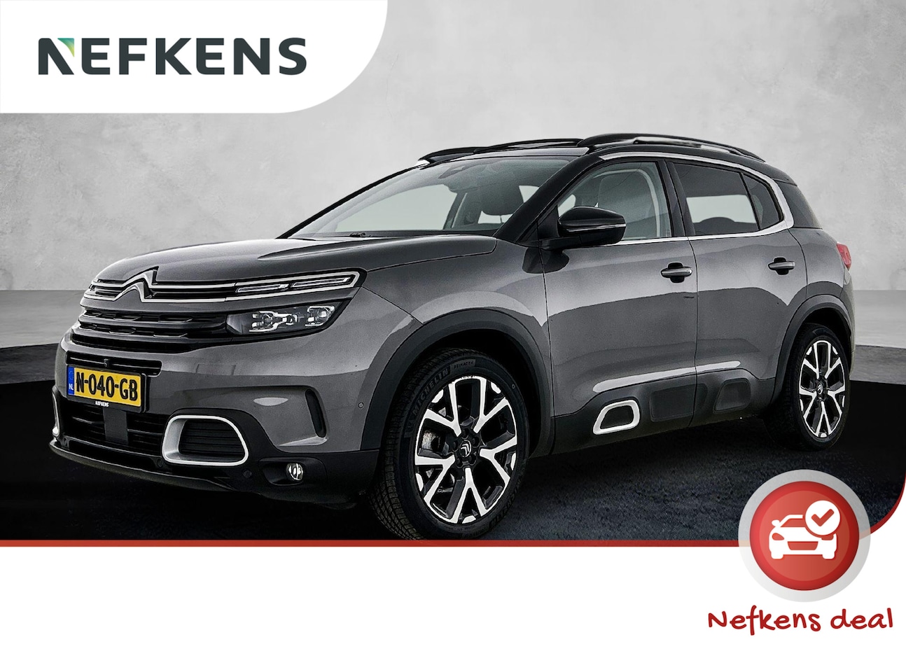 Citroën C5 Aircross - 1.2 Shine 180pk Automaat | Trekhaak | Schuif-/Kanteldak | Elektrisch Bedienbare Bestuurder - AutoWereld.nl