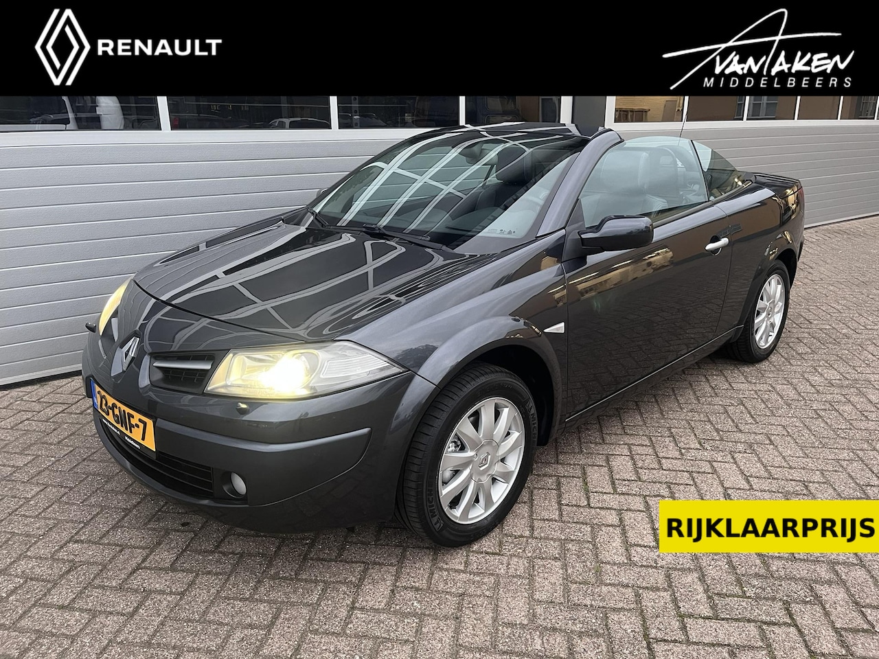 Renault Mégane coupé cabriolet - 1.6-16V Tech Line CABRIO HARD TOP - AutoWereld.nl