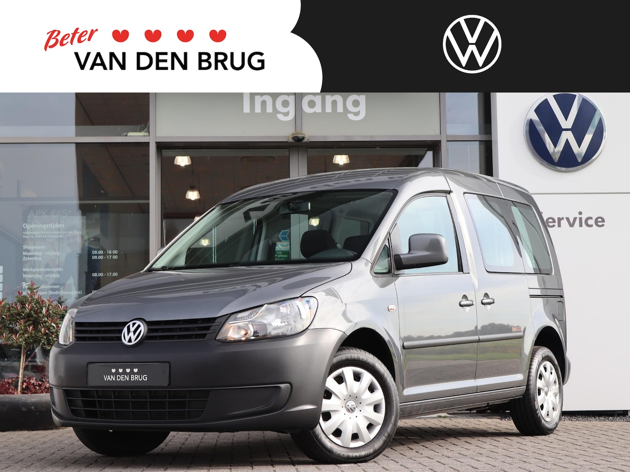 Volkswagen Caddy - 1.2 TSI 105 pk Roncalli Trendline 5P | Airco | Stoelverwarming | Elektrische Ramen | 2 Sch - AutoWereld.nl