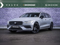 Volvo V60 - 2.0 B3 Essential Edition | Sport Pack | 19" Black Edition Velgen | Leder | Adaptieve Cruis