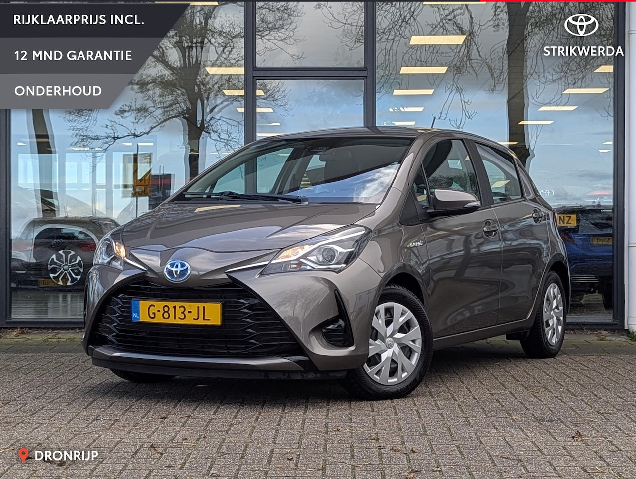 Toyota Yaris - 1.5 Hybrid Active Afn. trekhaak | Cruise control | Climate control | Camera | Lane assist - AutoWereld.nl