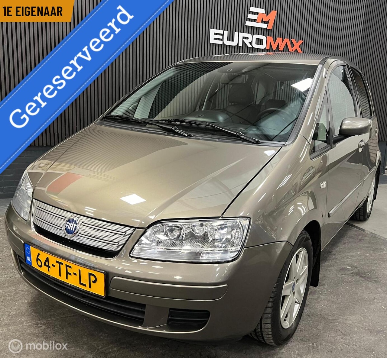 Fiat Idea - 1.4-16V Active 1e Eigenaar - NAP - Airco - AutoWereld.nl