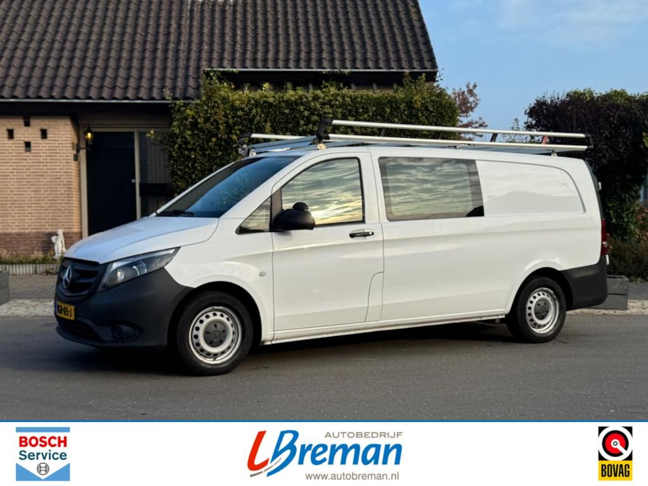 Mercedes-Benz Vito - 114 CDI Dubbel Cabine Comfort L3 Automaat Clima trekhaak achterdeuren - AutoWereld.nl