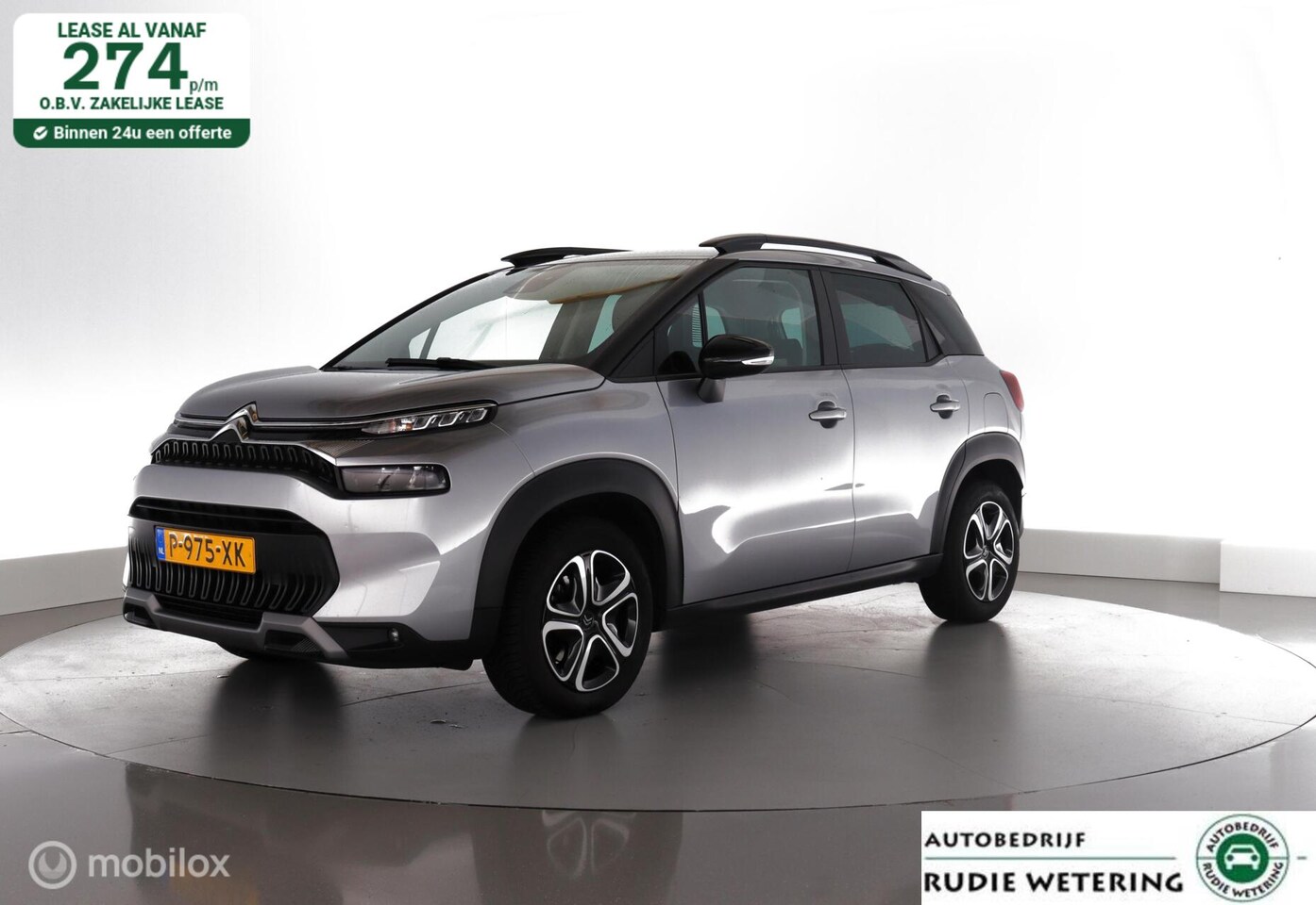 Citroën C3 Aircross - 1.2 110PK Feel trekhaak|led|nav|dab|cam|pdc - AutoWereld.nl