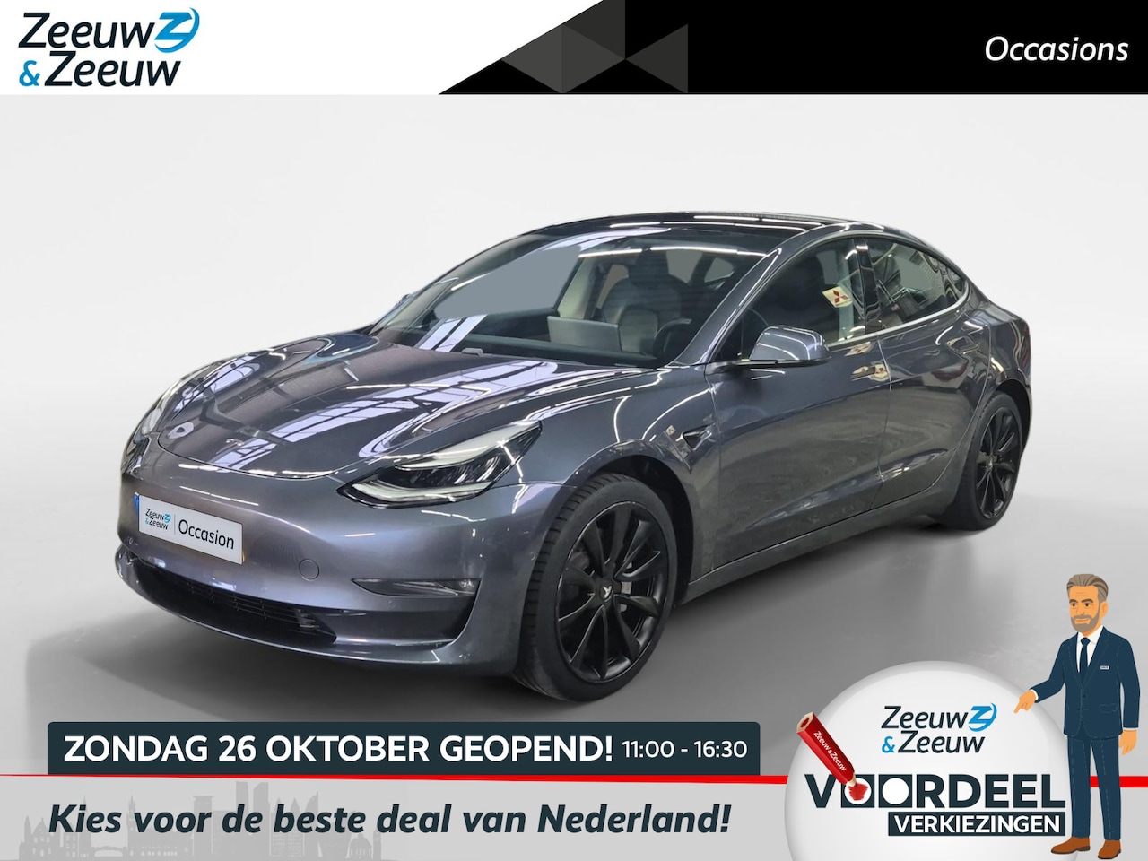 Tesla Model 3 - Long Range RWD Long Range AWD 75 kWh - AutoWereld.nl