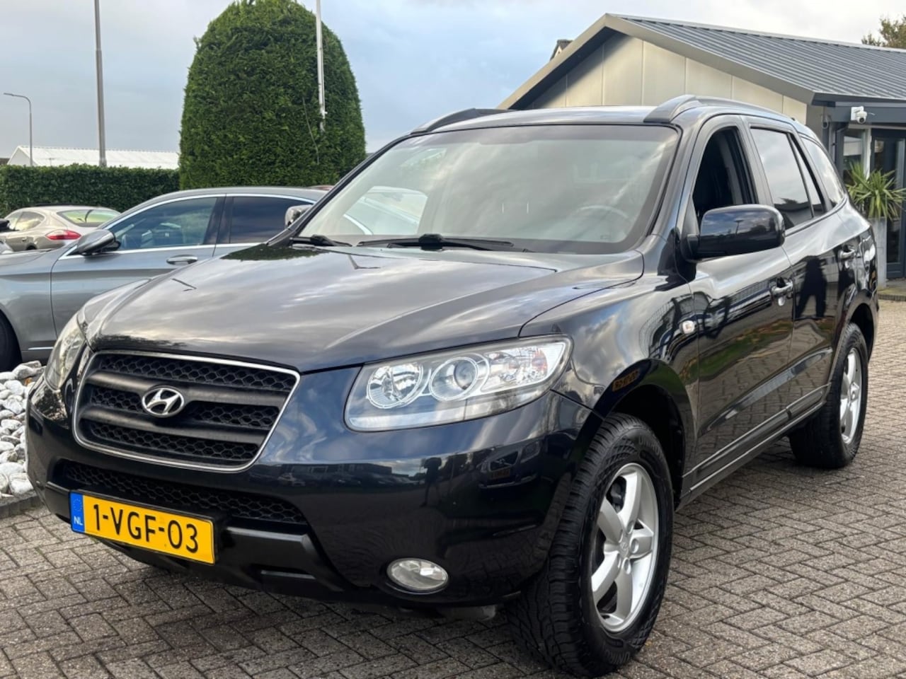 Hyundai Santa Fe - 2.2 CRDi Automaat Grijs Kenteken Trekhaak 2010 - AutoWereld.nl
