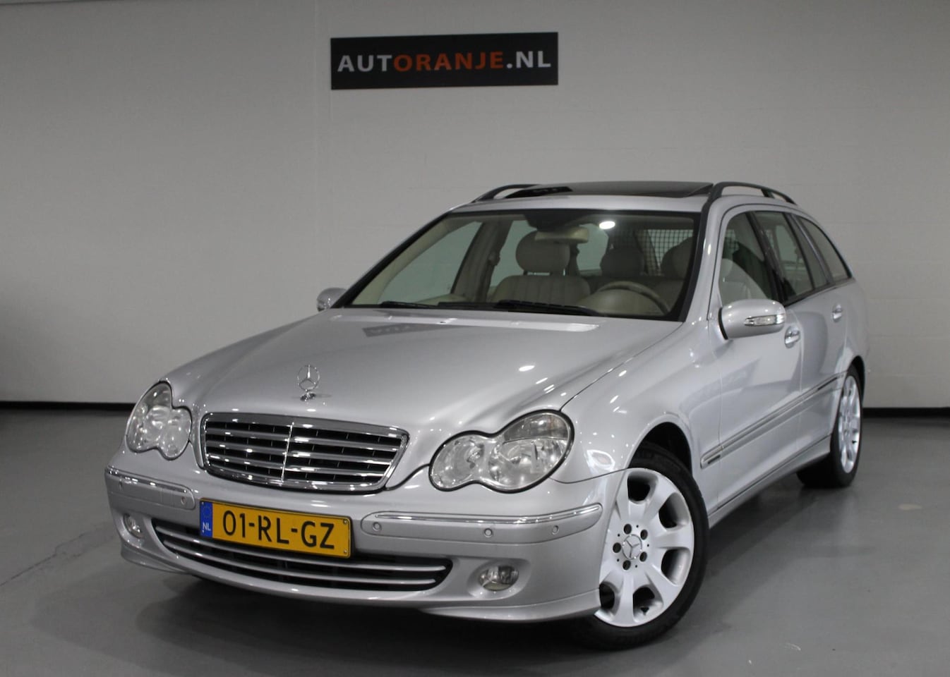 Mercedes-Benz C-klasse Combi - 230 K. Elegance-Automaat-Clima-Cruise-Leer-NAP!! - AutoWereld.nl