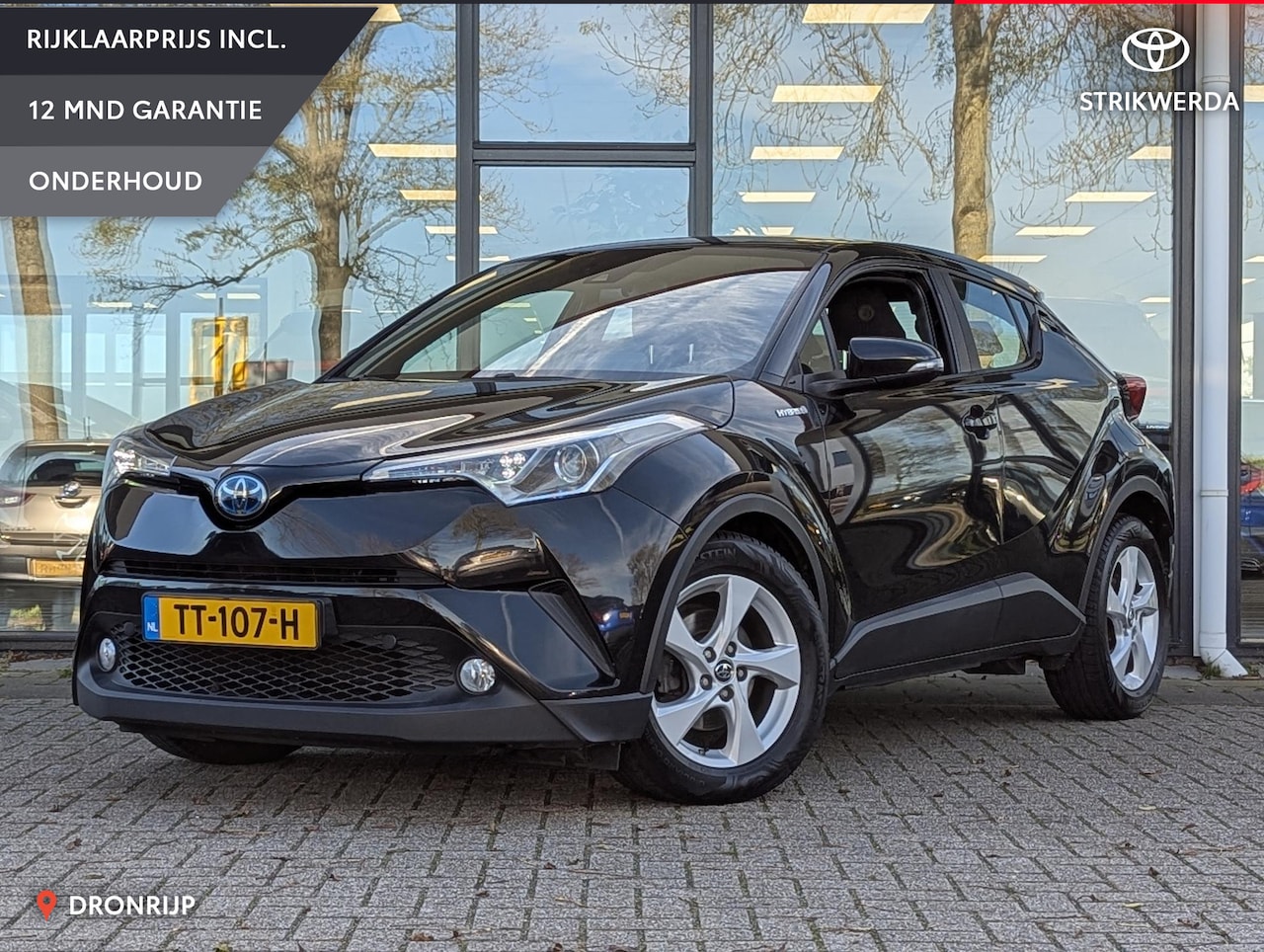 Toyota C-HR - 1.8 Hybrid Active | All-season | Navi | Adaptieve cruise | Climate control | Camera - AutoWereld.nl
