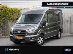 Ford Transit - L2H3 Limited 350 2.0 TDCI 165pk Automaat DODE HOEK | 360° CAM. | ADAPT. CRUISE | TREKHAAK