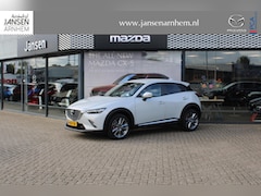 Mazda CX-3 - 2.0 SkyActiv-G 120 GT-Luxury , Automaat, Trekhaak, Bruin Leder, Cruise, PDC, Camera, LKA,