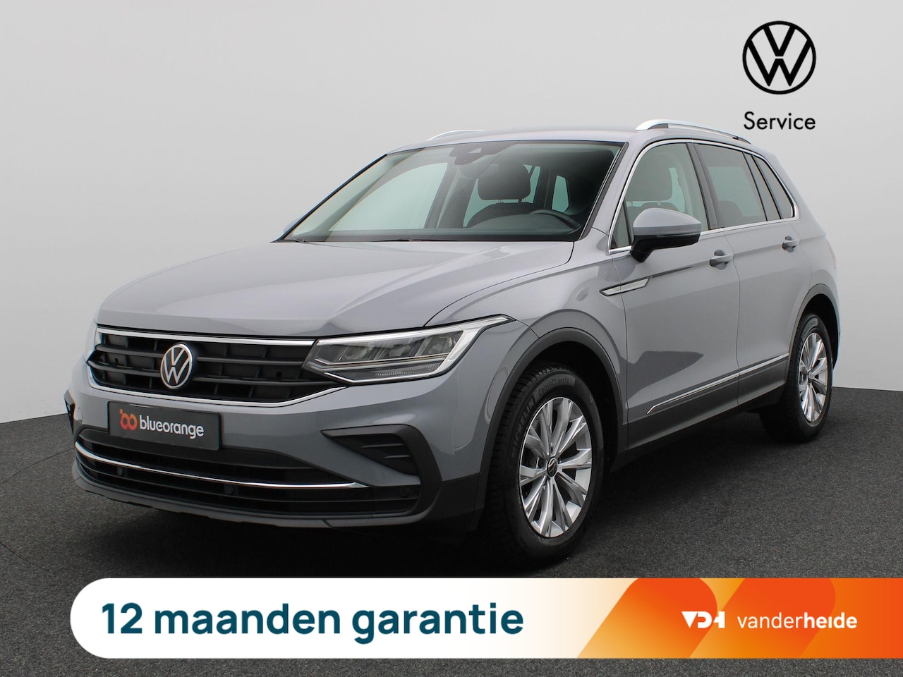 Volkswagen Tiguan - 1.5 TSI Life Business 130PK Adaptieve Cruise Controle, Keyless, Navi, PDC voor en achter, - AutoWereld.nl