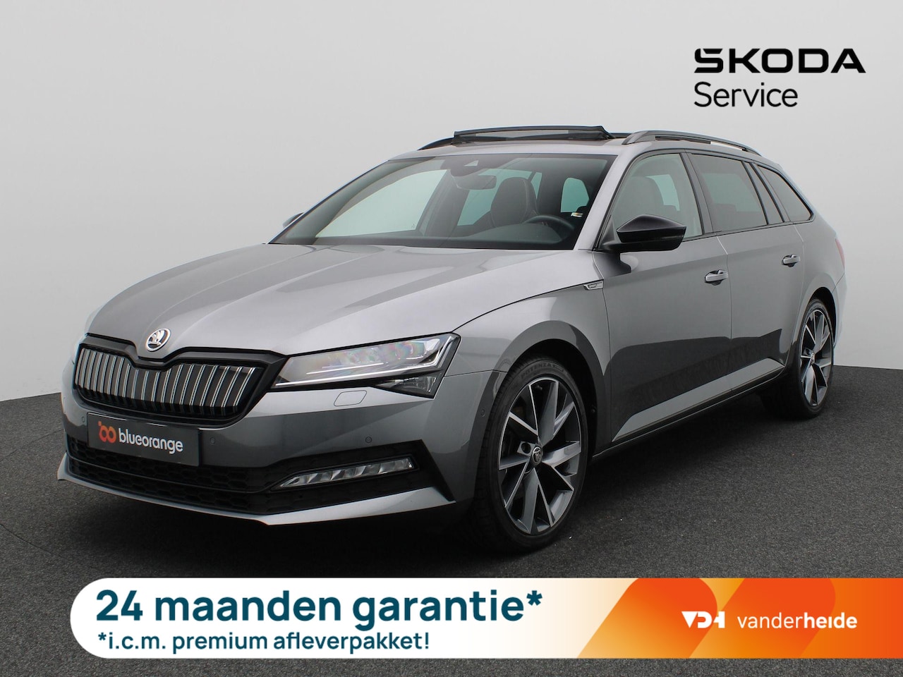Skoda Superb Combi - 1.4 TSI iV Sportline Business 218PK DSG Pano-Schuifdak, Trekhaak, Matrix-LED Verlichting, - AutoWereld.nl