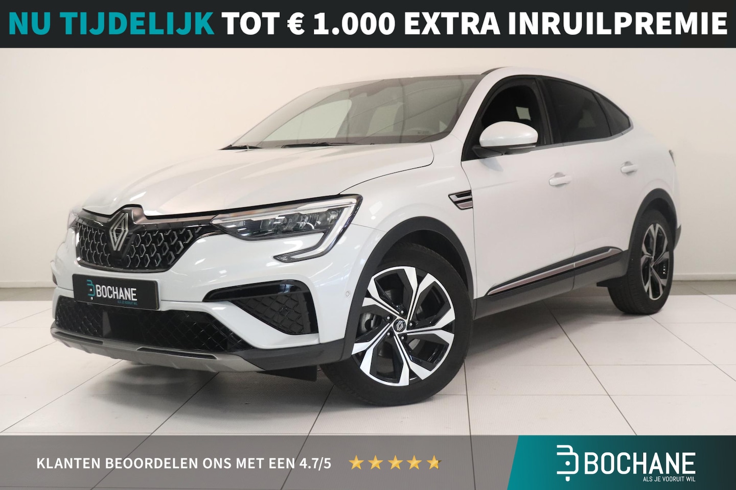 Renault Arkana - 1.6 E-Tech full hybrid 145 techno | 360° Camera | Navigatie | Climate control | LED koplam - AutoWereld.nl