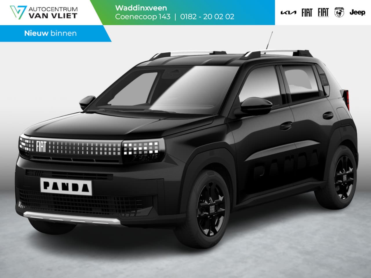 Fiat Grande Panda - 1.2 Hybrid Edizione Nero | Automaat | PDC | Airco | Apple Carplay | Cruise | Pack Style |1 - AutoWereld.nl