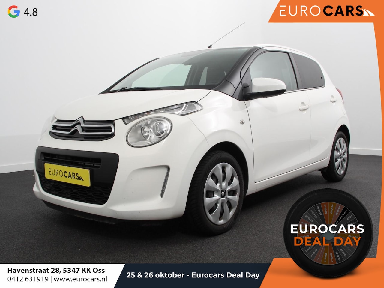 Citroën C1 - 1.0 VTi Feel | Airco | Bluetooth | 5 Deurs - AutoWereld.nl
