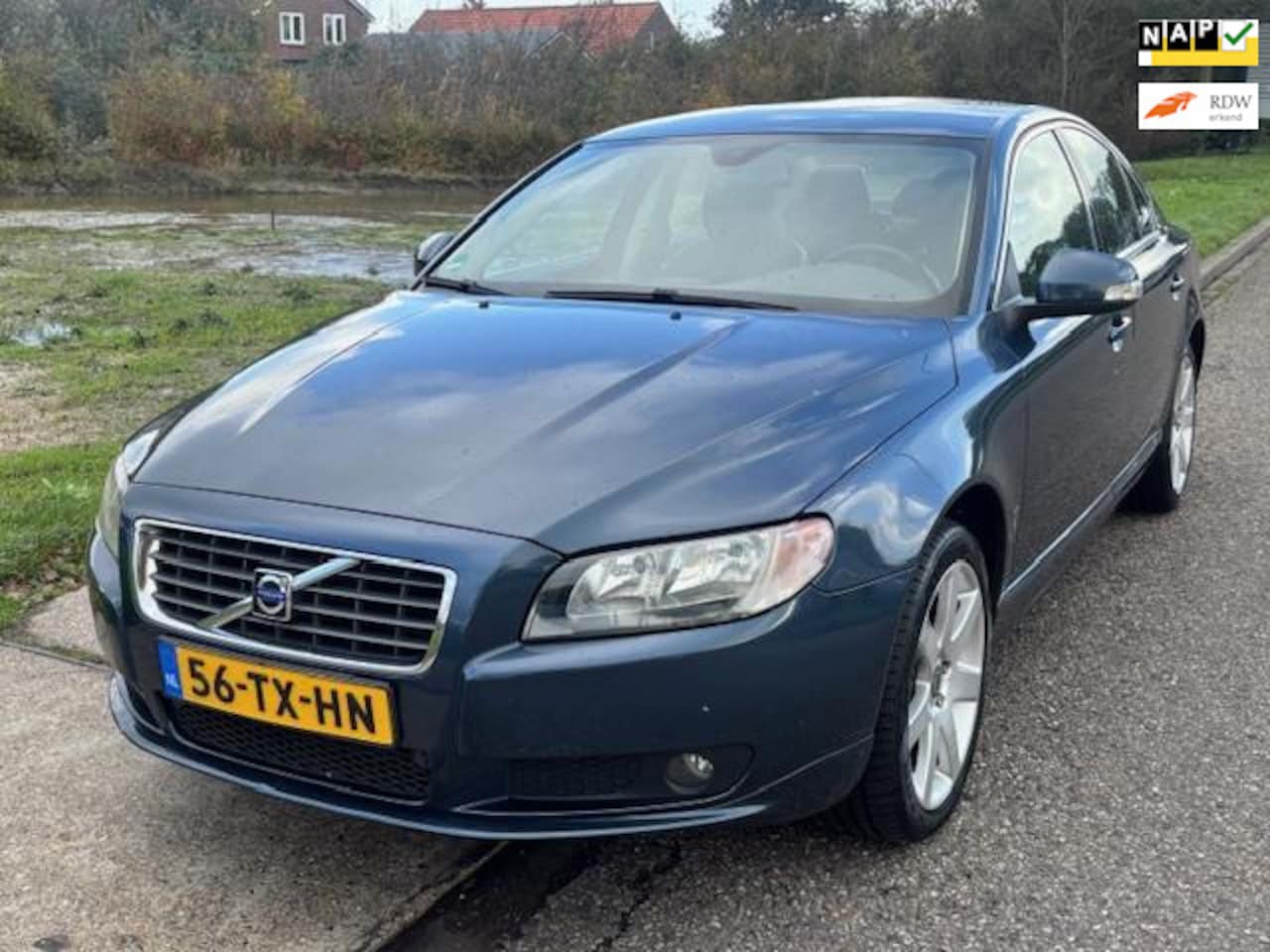 Volvo S80 - 2.5 T Momentum Automaat ECC Audio-CD/Navigatie Leder LMV 16" Cruisecontrol Afneenbare Trek - AutoWereld.nl