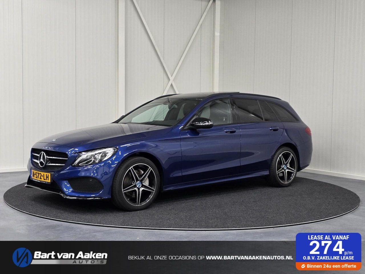 Mercedes-Benz C-klasse Estate - 180 CDI Sport Edition Leder Panormadak - AutoWereld.nl