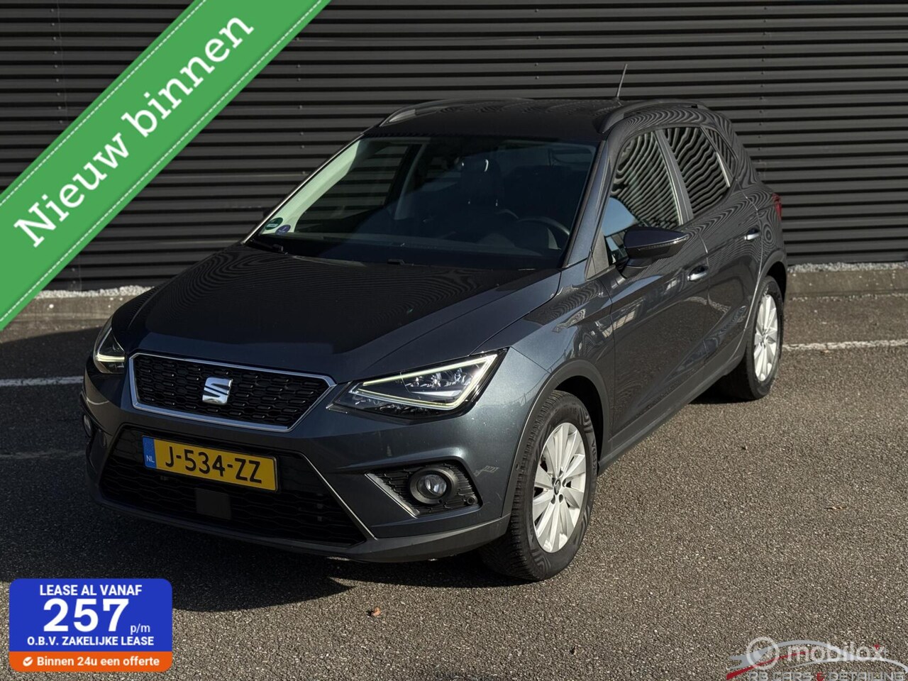 SEAT Arona - 1.0 TSI Style Business Intense 1.0TSI Style Business Intense, LED, ACC, TREKHAAK - AutoWereld.nl