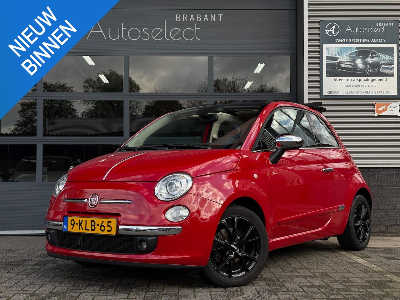 Fiat 500 C - 0.9 TwinAir Lounge Clima PDC Bluetooth - AutoWereld.nl