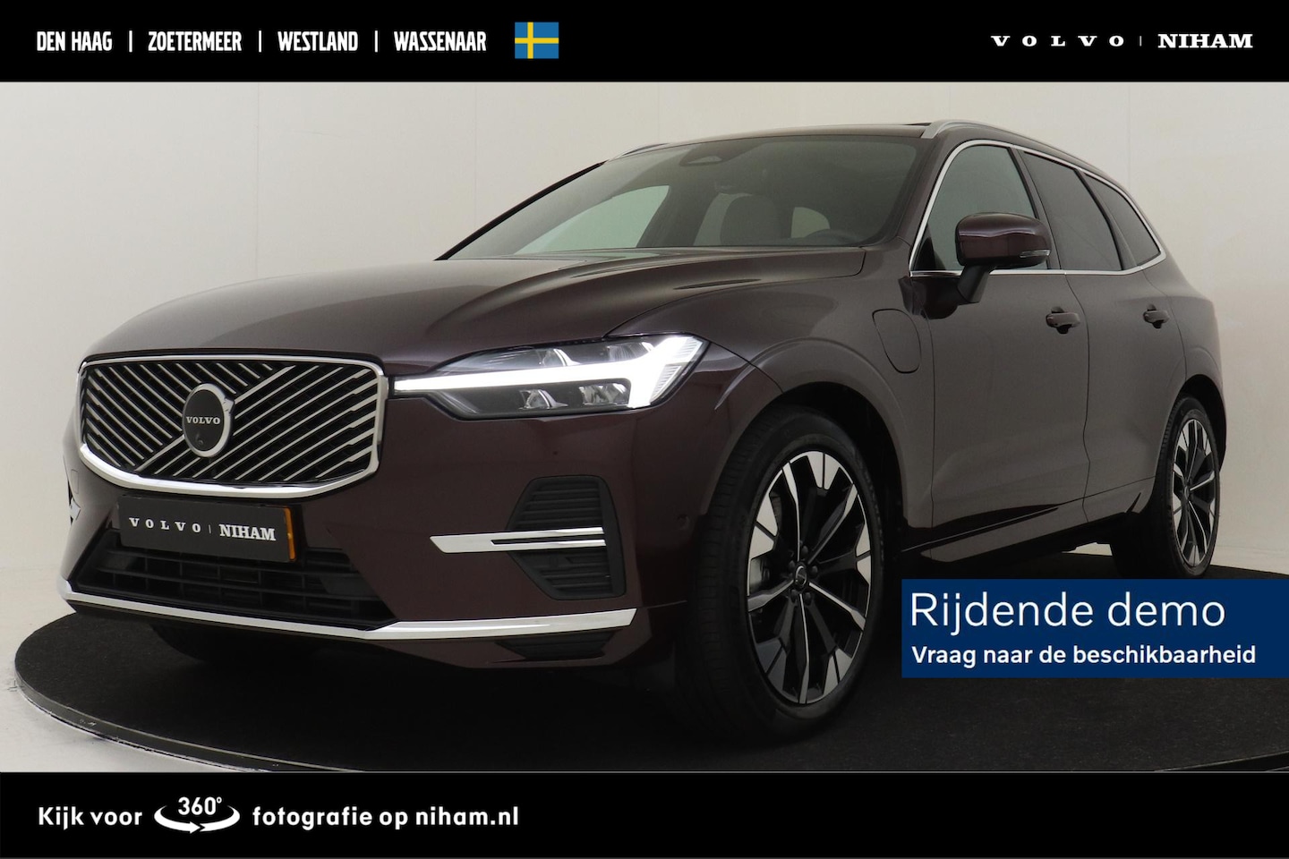 Volvo XC60 - II T6 PLUG-IN HYBRID AWD PLUS BRIGHT -PANO.DAK|HARMAN/KARDON|HEAD-UP DISP.|LUCHTVERING|360 - AutoWereld.nl