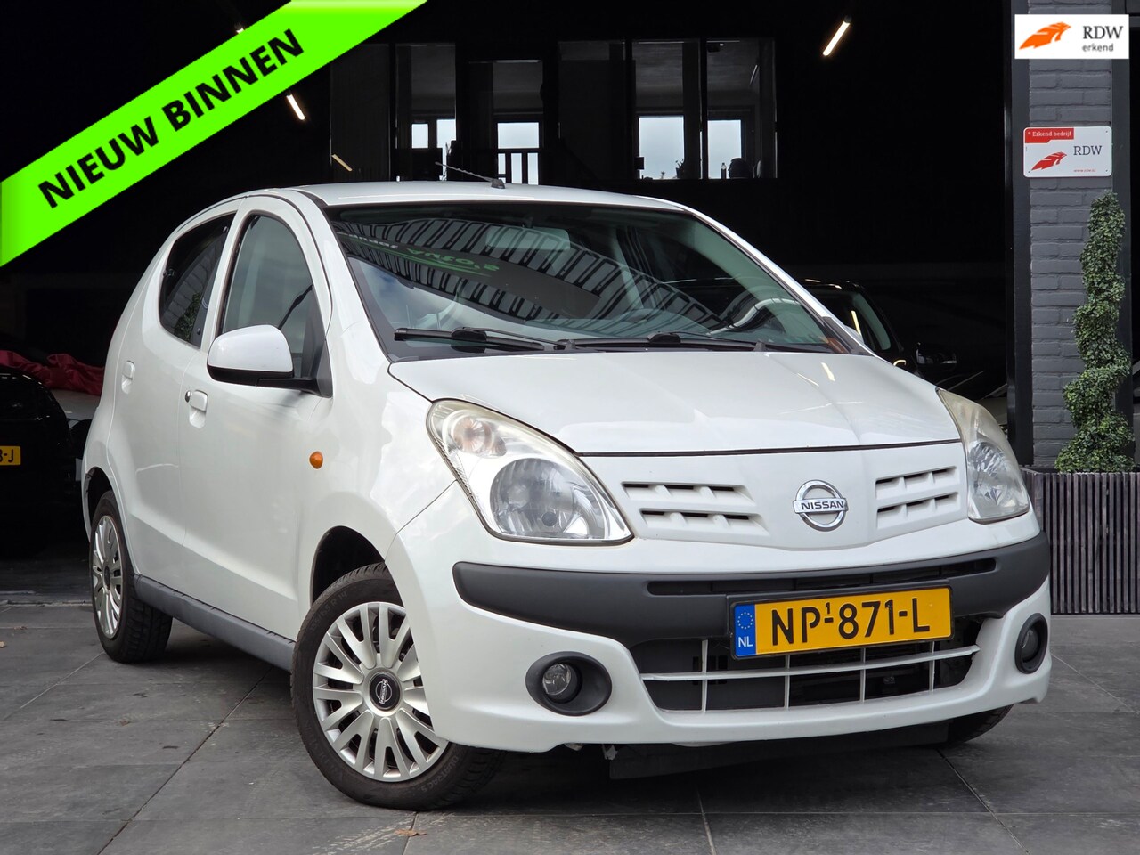 Nissan Pixo - 1.0 Visia|Nieuwe Bak en Koppeling|Airco|PDC|5DRS - AutoWereld.nl