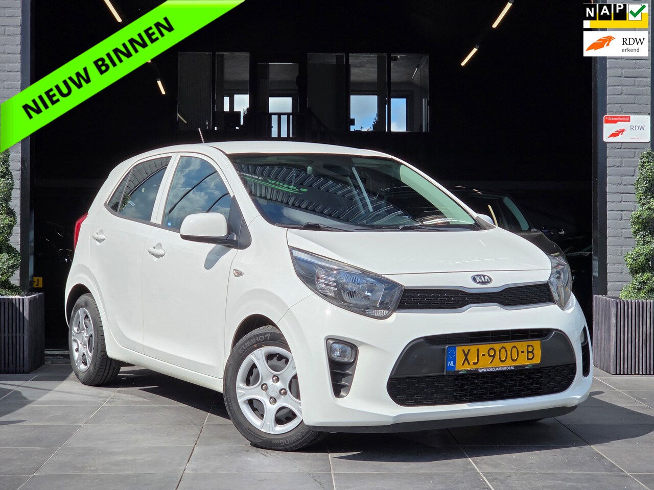 Kia Picanto - 1.0 CVVT BTW AUTO|Airco|El Pakket|NAP|APK|5 DR - AutoWereld.nl