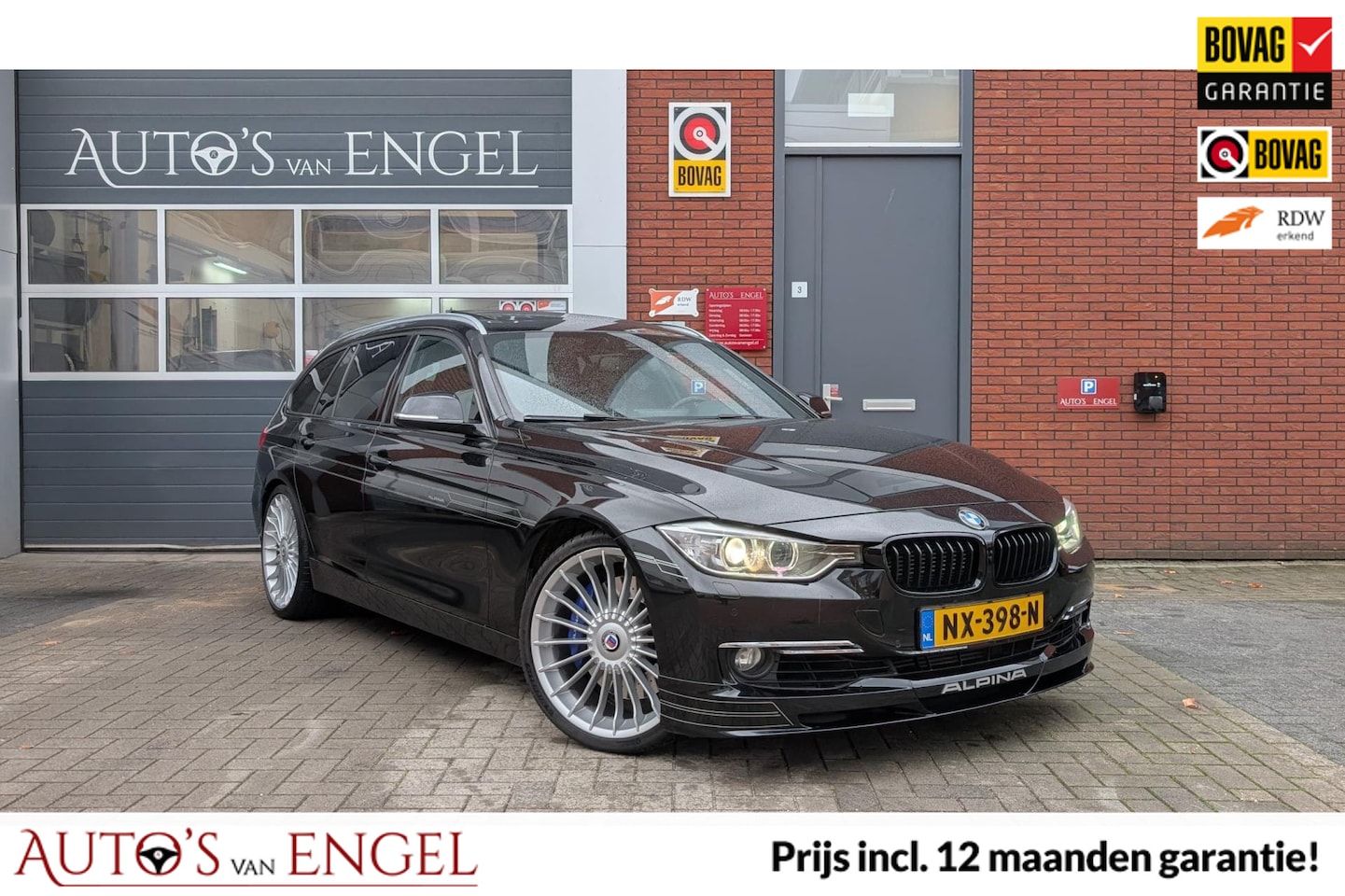 Alpina B3 - BMW ALPINA BITURBO TOURING ALLRAD Garantie complete historie - AutoWereld.nl