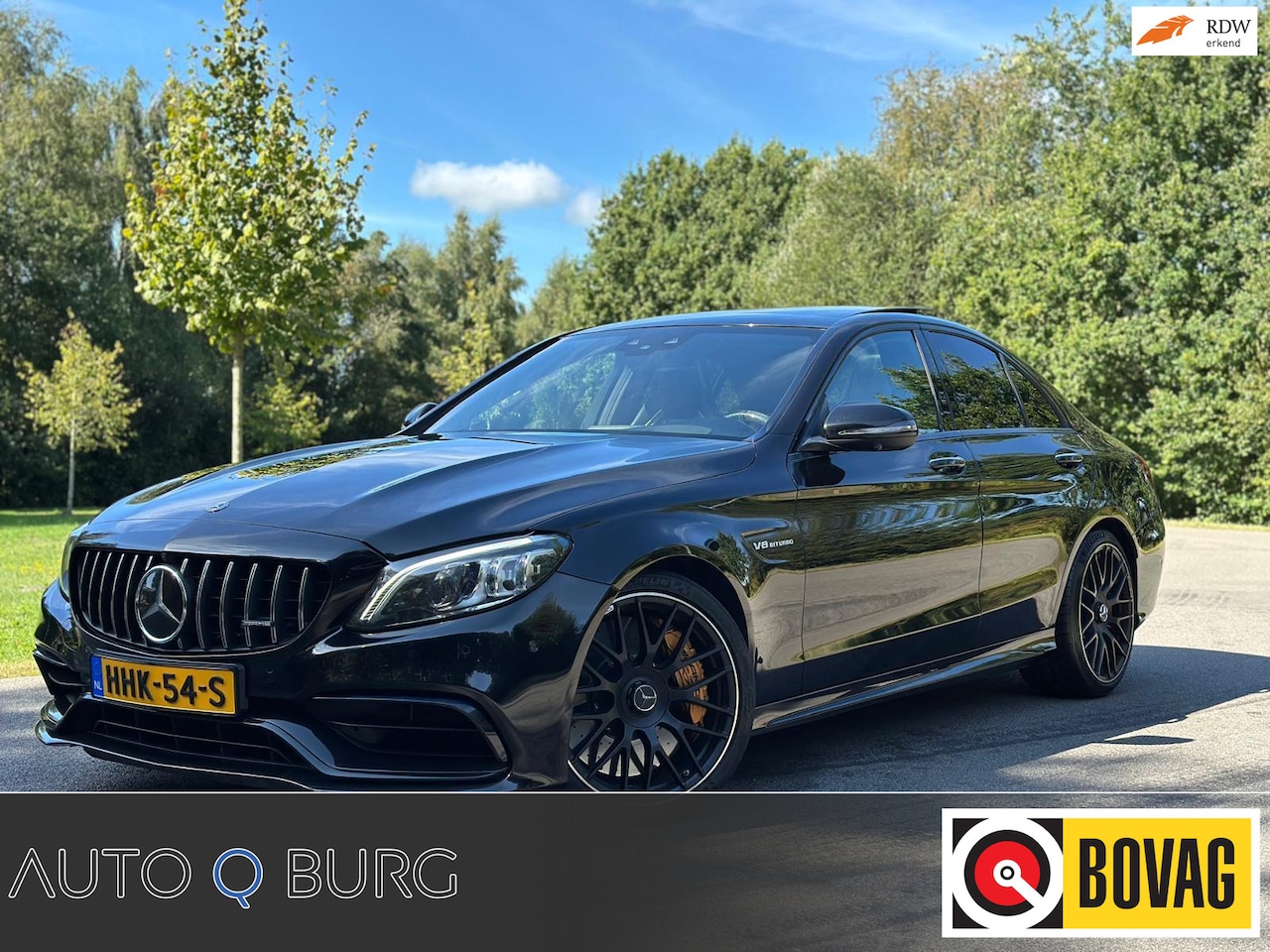 Mercedes-Benz C-klasse - AMG 63 S | 510PK | Carbon | Ceramic | 360 Camera | Head up | Full options | - AutoWereld.nl