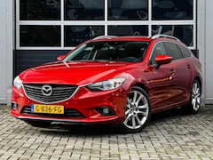 Mazda 6 Sportbreak - 2.0 HP GT-M | Leder | Xenon | Keyless | Camera | Stoelverwarming | PDC v+a