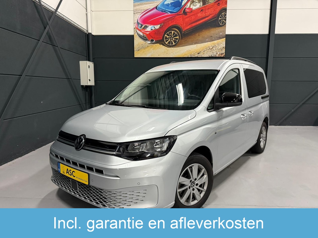 Volkswagen Caddy - 1.5 TSI Rolstoelauto L1 Automaat 3+1 of 5+0 - Alle opties - 1e Eigenaar - Rolstoelvervoer - AutoWereld.nl