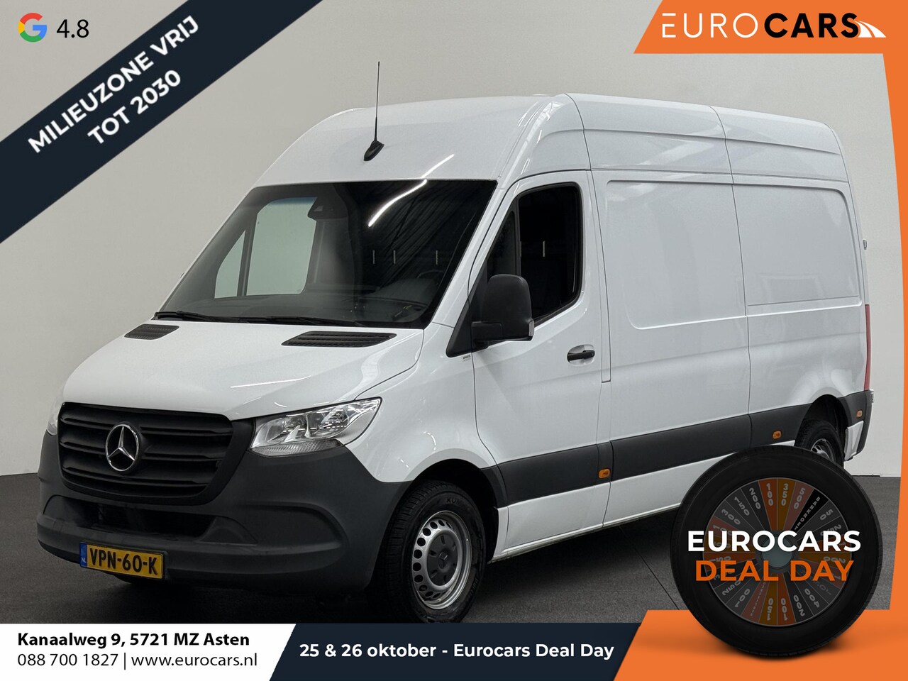 Mercedes-Benz Sprinter - L2H2 Automaat Navi Airco Camera Trekhaak 3Zits DAB - AutoWereld.nl