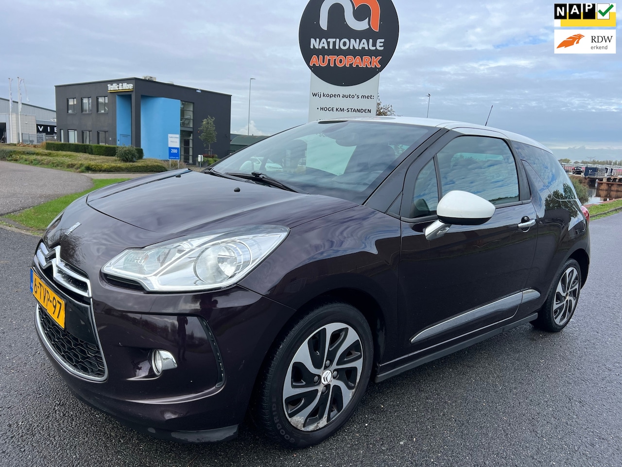 Citroën DS3 - 2014 * 1.6 e-HDi Business * NAVI * LED * APK * BI-TONE LAK - AutoWereld.nl
