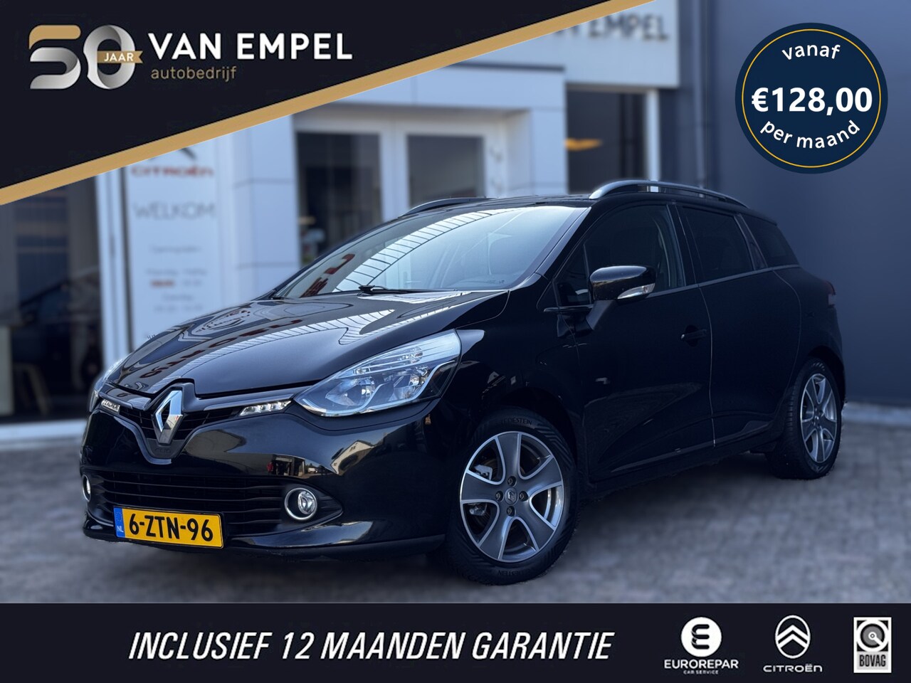 Renault Clio Estate - 0.9 TCe Night&Day | Navigatie | Parkeersensoren | NL-Auto | Cruise control | - AutoWereld.nl