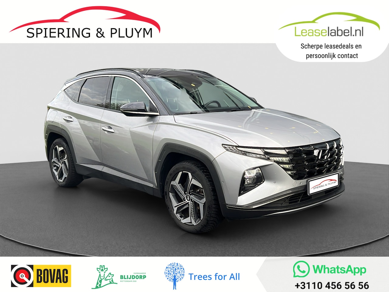 Hyundai Tucson - 1.6 T-GDI PHEV Premium 4WD | Stoel vent. | Krell | Smart sense plus - AutoWereld.nl