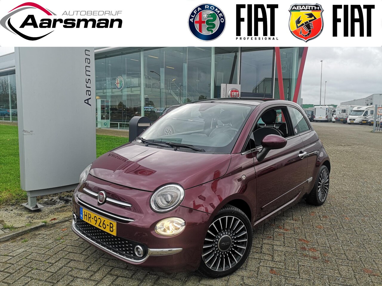 Fiat 500 - 0.9 TwinAir Turbo Society | Navi | Automatische airco | Parkeersensoren | Digitaal dashboa - AutoWereld.nl