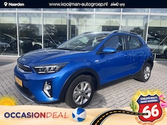 Kia Stonic - 1.0 T-GDi MHEV DynamicLine jong gebruikt, LM velgen, airco, leuke kleur, achteruitrij came