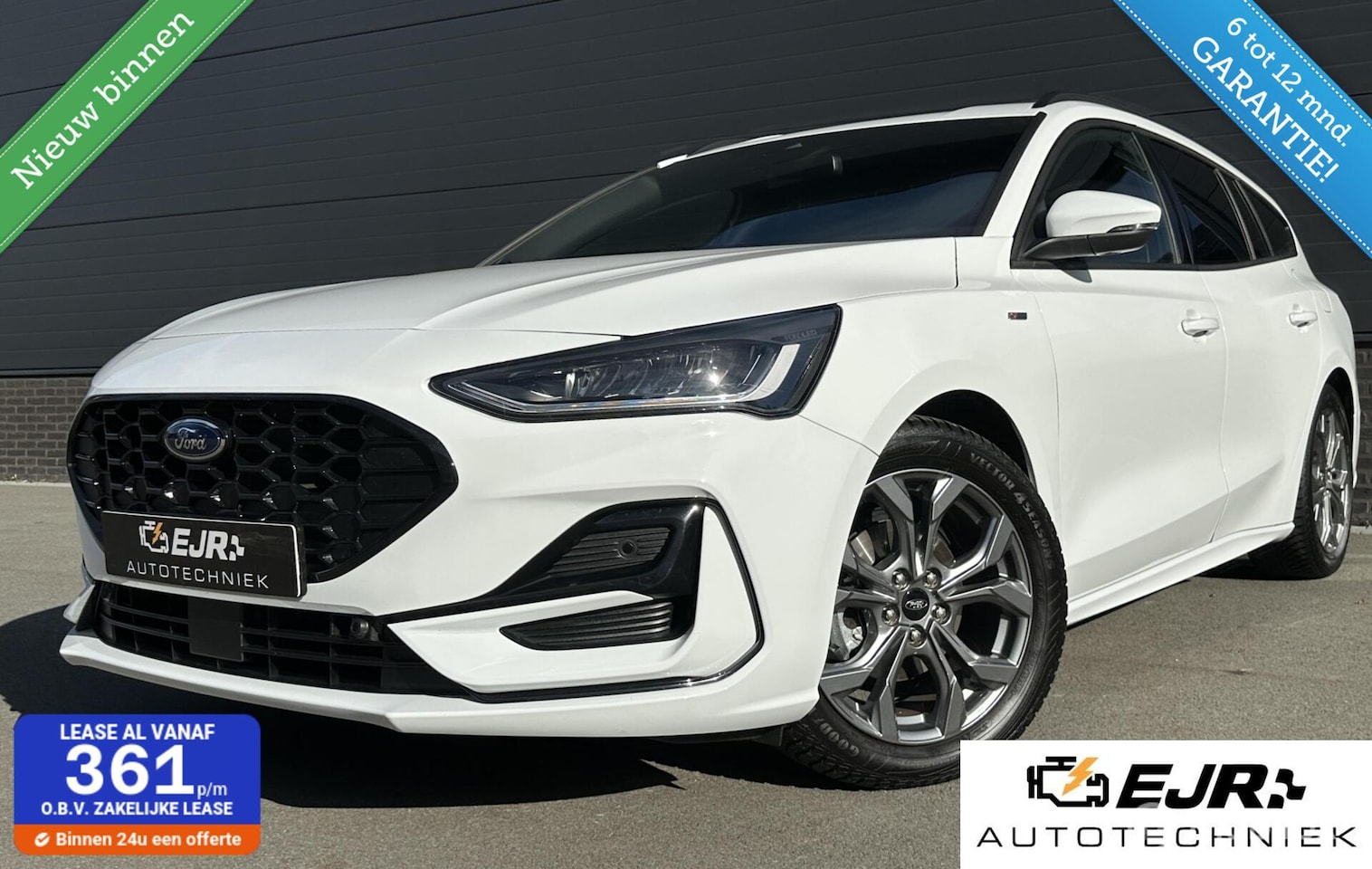 Ford Focus Wagon - 1.0 EcoBoost Hybrid ST Line X 1.0 EcoBoost Hybrid ST Line X 3200KM! VOL! - AutoWereld.nl