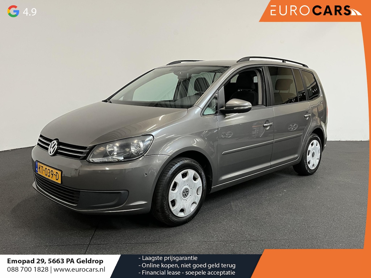 Volkswagen Touran - 1.2 TSI Trendline BlueMotion Cruise Control Climate Control Elektrische Panorama dak hande - AutoWereld.nl