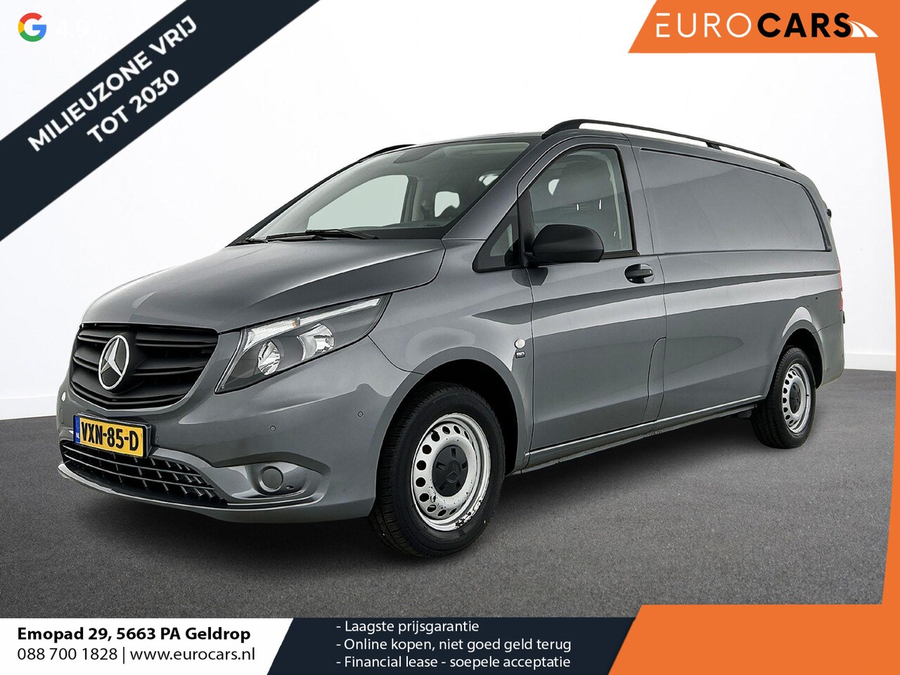 Mercedes-Benz Vito - 114 CDI Lang Automaat Navigatie Airco Bluetooth Camera Trekhaak - AutoWereld.nl
