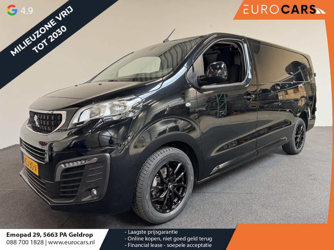 Peugeot Expert - 180pk Automaat L3 Long Premium Sport Edition Navigatie Camera Airco Cruise control - AutoWereld.nl