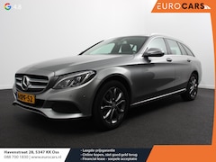 Mercedes-Benz C-klasse Estate - 180 Ambition Automaat | Climate control | Leder | Navigatie | Lichtmetalen velgen | Parkse