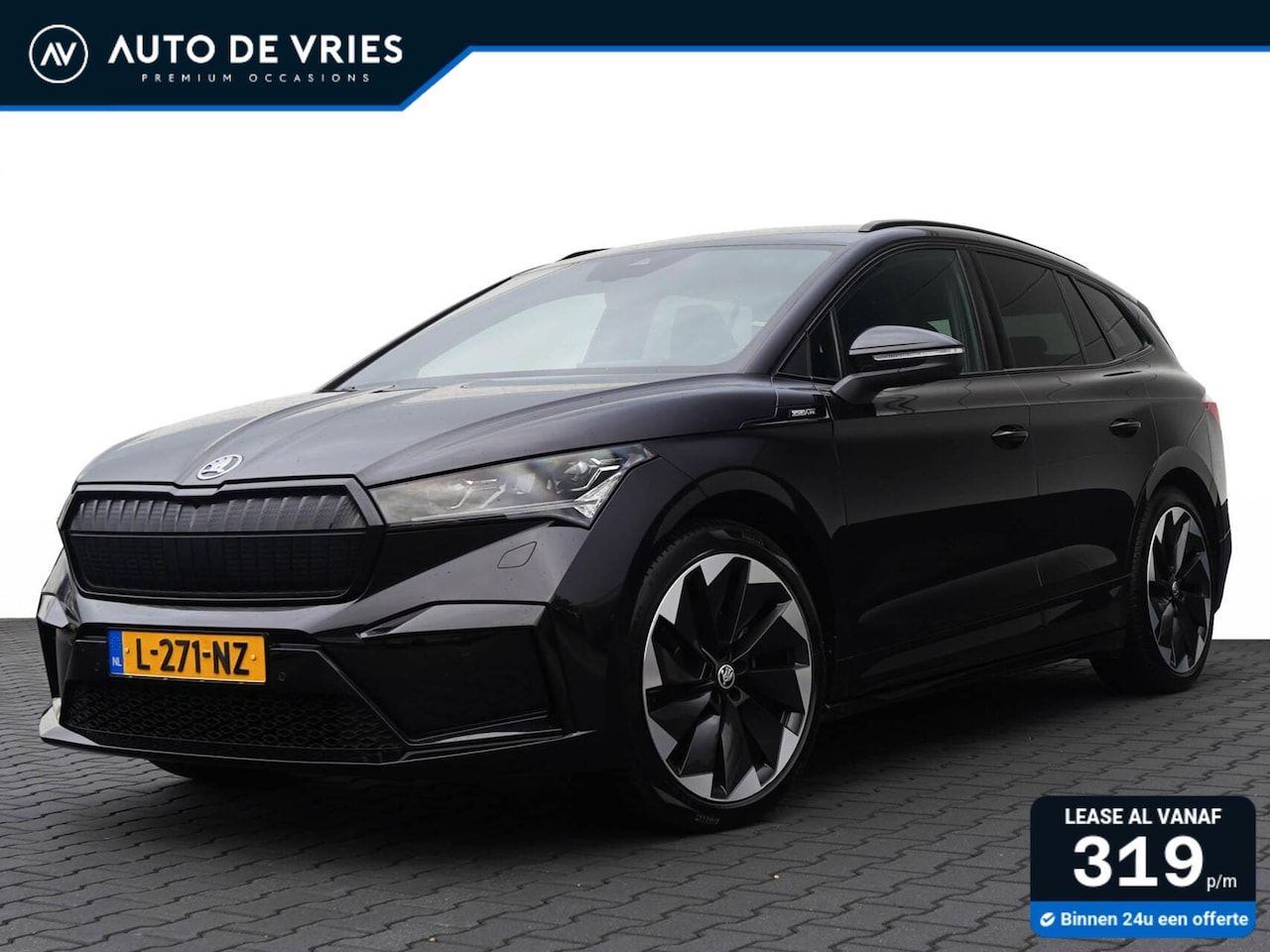 Skoda Enyaq iV - 60 Sportline | SOH 92% | Carplay | LED Matrix | Sfeerverlichting | Adaptive cruise - AutoWereld.nl