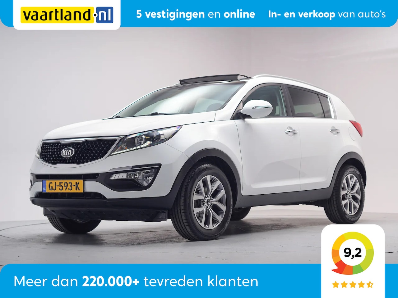Kia Sportage - 1.6 GDI DynamicPlusLine [ Panoramadak Navi Camera ] - AutoWereld.nl