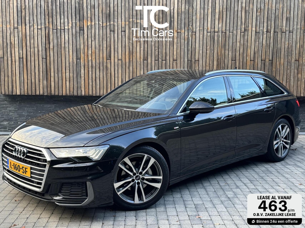Audi A6 Avant - 40 TFSI S edition Automaat | Cognac leren bekleding | LED Matrix verlichting | Stoelverwar - AutoWereld.nl