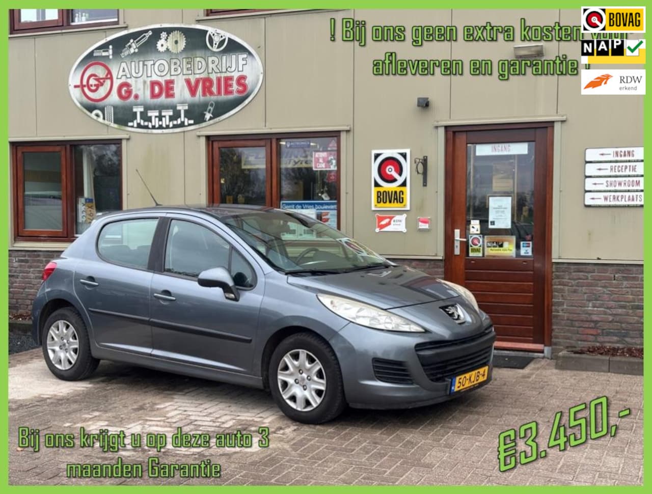 Peugeot 207 - 1.4 VTi X-Line - Prijs inclusief 3 maanden garantie en afleveren - - AutoWereld.nl