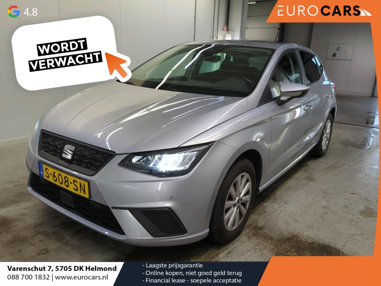 SEAT Ibiza - 1.0 EcoTSI Style Business Connect Navigatie Apple Carplay/Android Auto Parkeersensoren Cru - AutoWereld.nl