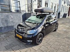 Skoda Citigo - 1.0 Greentech Style BLACK FULL OPTIONS LED DEALERONDERHOUD MOOISTE VAN NEDERLAND!