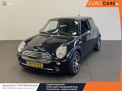 MINI One - 1.6 Airco Navigatie Chroom pakket 16 inch LM velgen apk t/m 9/3/2026