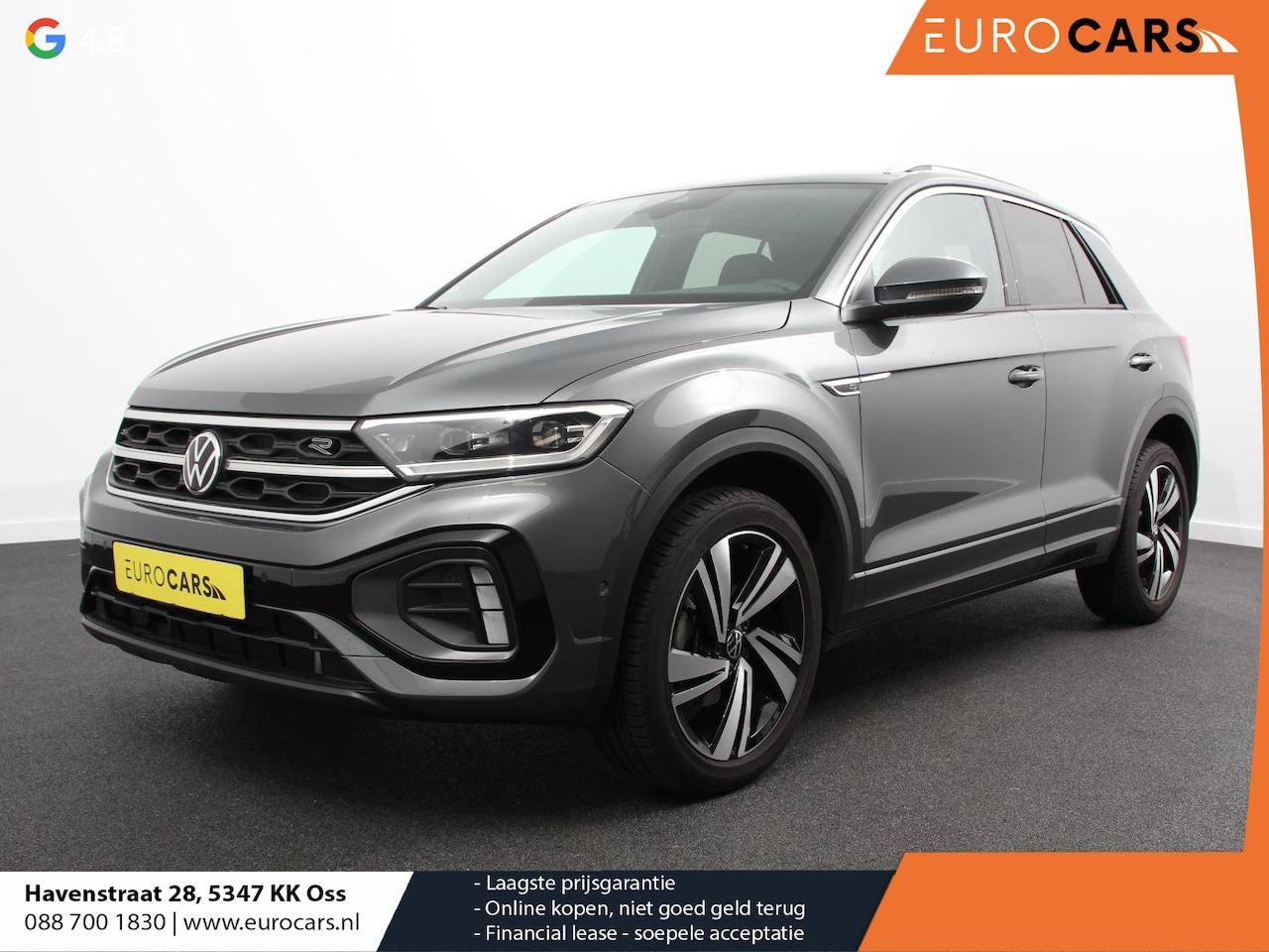 Volkswagen T-Roc - 1.5 TSI 150pk DSG R-Line | Navigatie | Apple Carplay/Android Auto | Parkeersensoren | Came - AutoWereld.nl